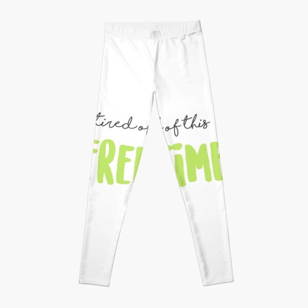 ruel free time sticker Leggings RB1608 product Offical ruel Merch