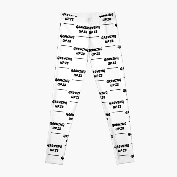 Ruel Merch Growing Up Is Leggings RB1608 product Offical ruel Merch