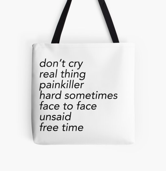 ruel free time ep  All Over Print Tote Bag RB1608 product Offical ruel Merch
