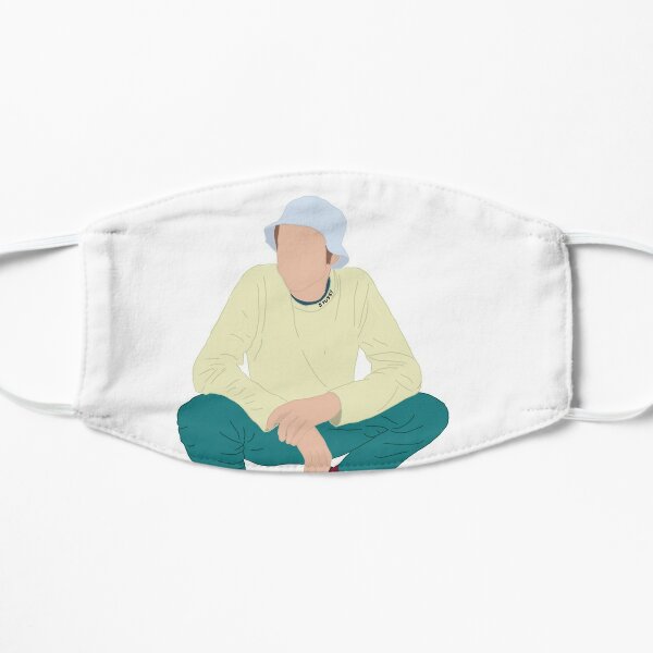 ruel drawing Flat Mask RB1608 product Offical ruel Merch