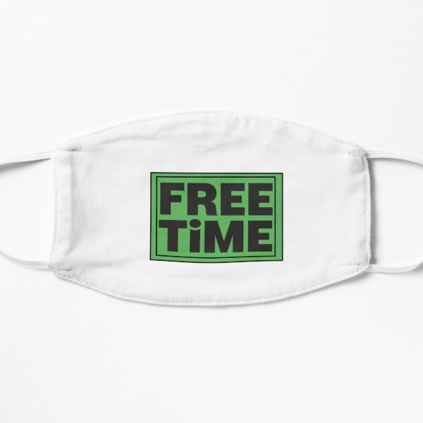 ruel-free time Flat Mask RB1608 product Offical ruel Merch